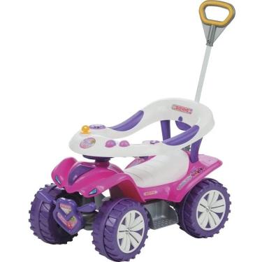 Imagem de Carrinho de passeio andador infantil sofy car rosa