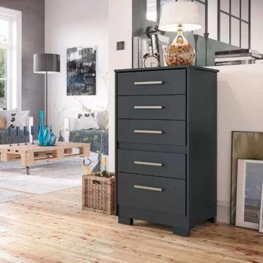 Imagem de cômoda priy 5 gv preta