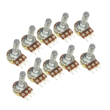 Imagem de Potenciômetro Linear 50K WH148-1 L20 - Kit com 10 Unidades