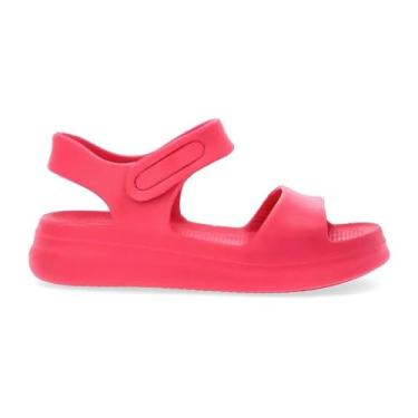 Imagem de Sandália Usaflex Feminino Poofy Plataforma Eva Magenta Ak2801002 36