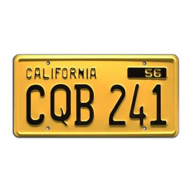 Imagem de Christine | CQB 241 | Placa de licença estampada em metal