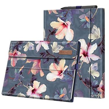 Imagem de Fintie Capa para Microsoft Surface Pro 9 / Pro 9 5G (2022) de 13 polegadas - Carteira de visualização de vários ângulos capa de negócios com bolso e suporte de caneta, compatível com teclado tipo