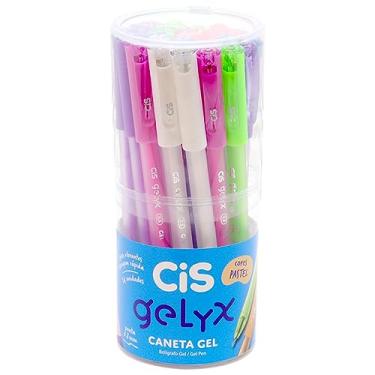 Imagem de CIS Caneta Gel Gelyx Pastel Ponta 0.8 mm, Pote com 24 unidades