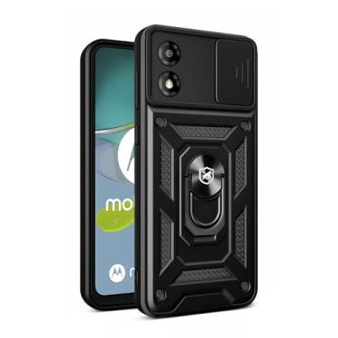 Imagem de Gshield | Capa Case Capinha Dinamic Cam Protection para Motorola (Preta, Moto E13)
