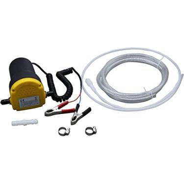 Imagem de 1 conjunto de bomba extratora de óleo SHLPDFM 12 V 60 W bomba extratora de fluido diesel bomba de sucção de óleo com tubos com mangueira serve para caminhão barco motocicleta RV ATV