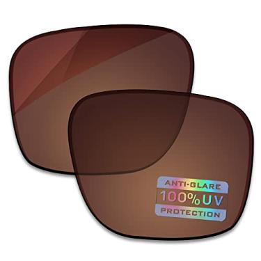Imagem de Bowyer Lentes de reposição polarizadas para óculos de sol Oakley Latch SQ OO9353 - marrom