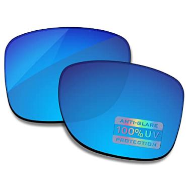 Imagem de Bowyer Lentes de reposição polarizadas para óculos de sol Oakley Turbine XS OJ9003 - Espelhado azul surf
