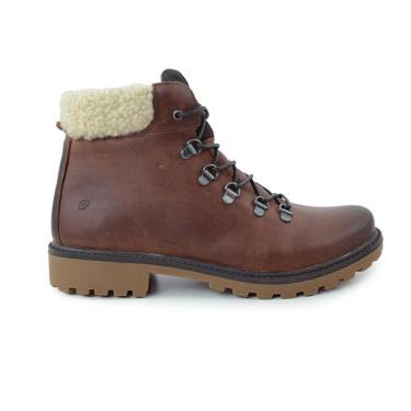 Imagem de Bota Feminina Freeway CB Couro Crazy Horse Mogno BELL-3589-Feminino