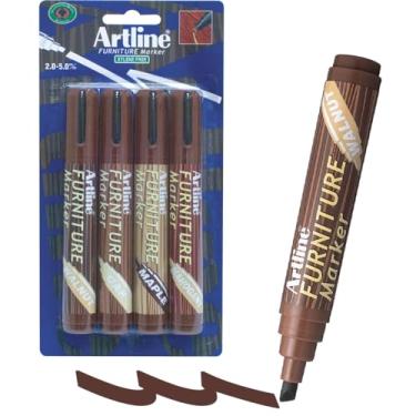 Imagem de Artline SHA47630 - Marcadores de retoque de móveis nogueira