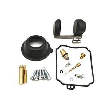 Imagem de Kit de reparo de carburador, válvula de agulha, parafuso de ar, diafragma a vácuo e flutuador para XV250 Virago XVS650 V-STAR XV 250 XVS 650 (1 conjunto)