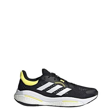 Imagem de adidas Tênis masculino Solarglide 5, preto/amarelo-preto, 44