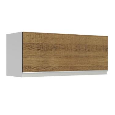 Imagem de Aéreo Glamy 80cm 1 Porta Suspensa Rustic/Branco Madesa