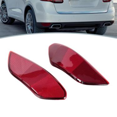Imagem de JESYMBX Para Porsche Cayenne 2011-2014 Para-choques Traseiro Refletor Luz Parking Freio Lâmpada Parking