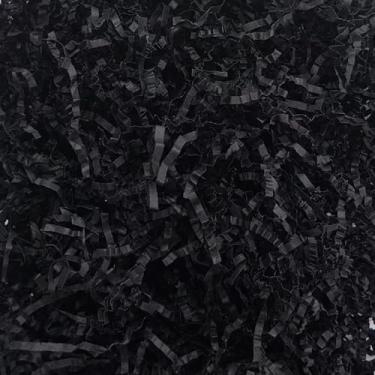 Imagem de GoooodGift - 85 g - Preto - Enchimento de papel cortado enrugado para embrulho de presente, aniversário de enchimento de caixa de presente, enchimento de cesta, dia das mães, Natal