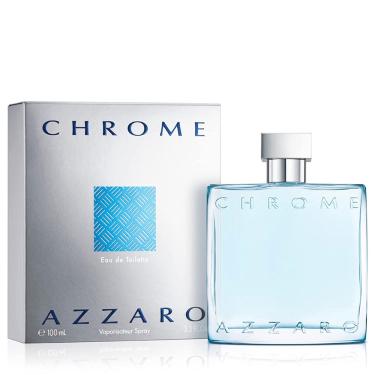 Imagem de Perfume Azzaro Chrome Eau de Toilette para homens 100ml