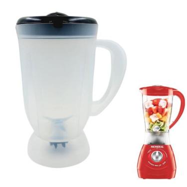 Imagem de Copo de Liquidificador Mondial Power Red Filter Inquebravel - Micromax