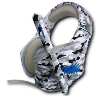 Imagem de Fone Gamer de Ouvido Headphone Headset Adaptador e Microfone - KP-GA01