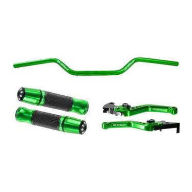 Imagem de Kit Guidão Original Manopla Jupiter Manete Cb250f Twister (Off Racer),