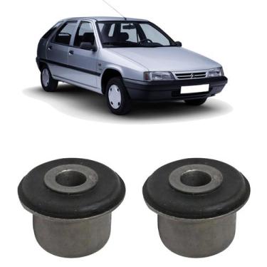 Imagem de Kit 2 Bucha Dianteira Bandeja Suspensão Zx 1992 1993 1994 95 - Auto Fl