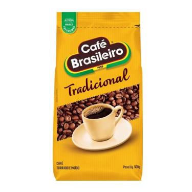Imagem de Café Torrado e Moído Café Brasileiro Tradicional Pacote 500g