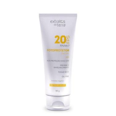 Imagem de DERMOSOFT PROTECT FOTOPROTETOR FACIAL OIL FREE FPS 20 50g Extratos da 