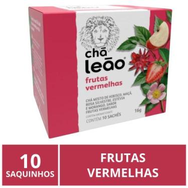 Imagem de Chá Leão Premium, Frutas Vermelhas, 10 saquinhos