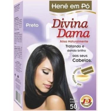 Imagem de Hene em Po Divina Dama 50gr Jaborandi Caixa ( Cores: Preto, Chocolate,