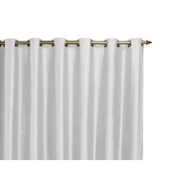 Imagem de Cortina Blackout 3,00m x 1,80m Corta Luz Para Varão Simples De 2 Metro