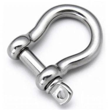 Imagem de Manilha Balão 8mm Inox 316 Tipo Ferradura Lancha Barco - Noster Náutic