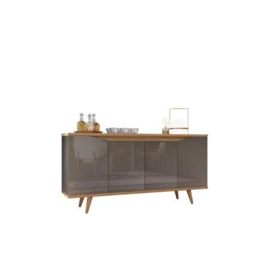 Imagem de Buffet Balcão Aparador Sala de Jantar Luxo Moderno Pés estilo Retrô Gr