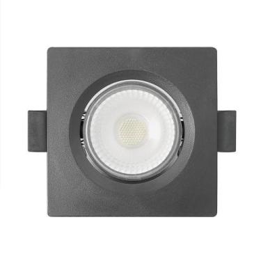 Imagem de Spot de Led Embutir Alltop Par30 Quadrado 10W Preto Bivolt Taschibra, 