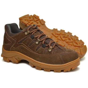 Imagem de Bota Adventure Cano Baixo Pampas Militar - Kallucci, 38, Militar