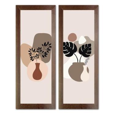 Imagem de Kit 2 Quadros Decorativos Restaurante, Sala De Jantar, Cafeteria, Lanc