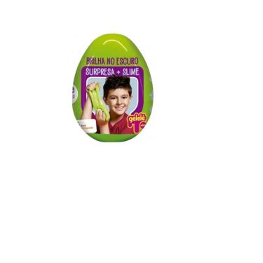 Imagem de Ovo Slime Brilha no Escuro com Surpresa Gelelé