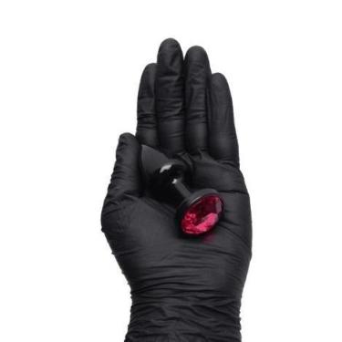 Imagem de Plug Anal Plástico Abs Preto 7 X 2,5Cm tamanho p - Lamour, Pink