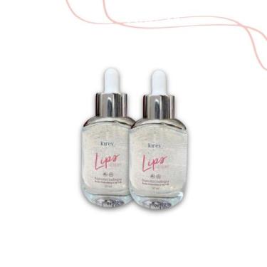 Imagem de Kit 02 Sérum Lips Labial Hidragloss Kirey Pro 30ml