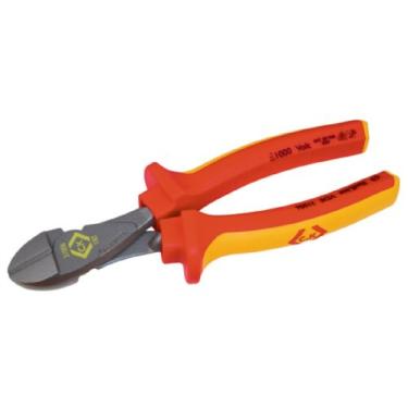 Imagem de C. K Tools 431006 RedLine VDE Alicate de corte diagonal isolado de alta alavancagem, 19 cm OAL