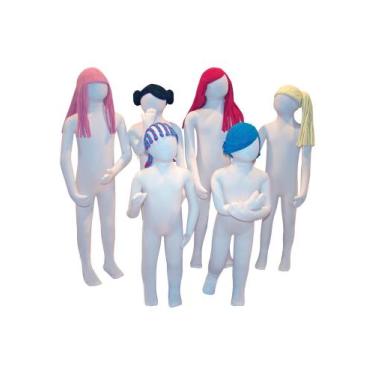 Imagem de Manequim Infantil Articulado Feminino / 1 Ano - Spiral Manequins