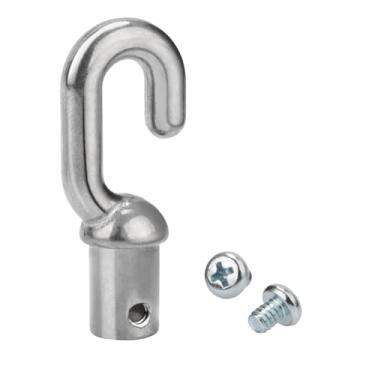 Imagem de Gancho de substituição com parafusos para claraboia e toldo, peças de reposição de manivelas de janela