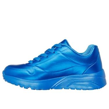 Imagem de Skechers Tênis infantil unissex Uno Lite, Azul, 1.5 Little Kid