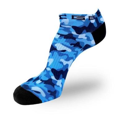 Imagem de Meia Steigen sem cano - Blue Camo Zero