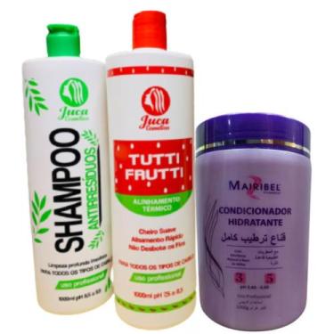 Imagem de Kit Ativo Selagem Progressiva Tutti Frutti 2x1l + Condicionador Hidrat