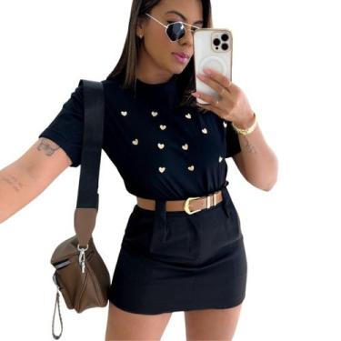 Imagem de Shorts Saia Alfaitaria Plus Size Tamanho Grande Estilo Zara - DONNA MO