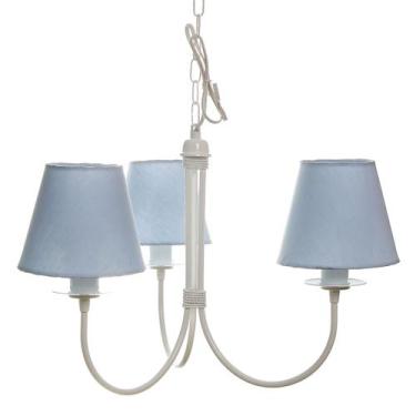 Imagem de Lustre 3L Ariel Azul Quarto Bebê Infantil Menino - Potinho de Mel