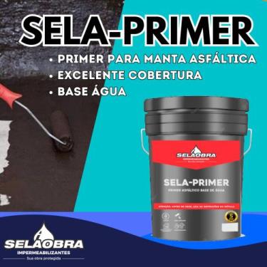 Imagem de Sela Primer Emulsão Asfáltica Base De Água 18 Litros  - Sela Obra