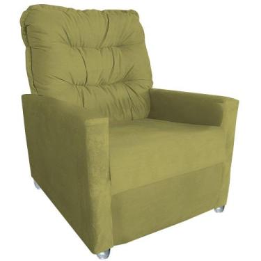 Imagem de Poltrona Reclinavel Do Papai  Italia Amarelo  - moveis aguias