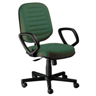 Imagem de Cadeira Diretor Gomada com Braços Linha Blenda Verde - Design Office M