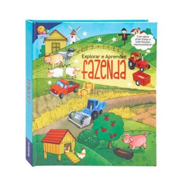 Imagem de Livro Explorar E Aprender - FAZENDA - C/ Abas Interativas Montessori -