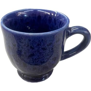 Imagem de Conjunto 6 Xícaras de Café Porcelana Glaze Azul Escuro 100ml JGXC089AZ - Hauskraft