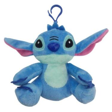Imagem de Chaveiro Pelúcia STITCH Infantil 14cm_Azul - Smactudo